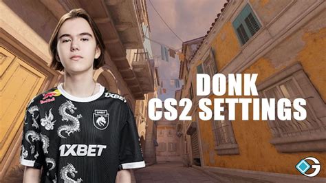 donk cs2 settings|Donk Counter.